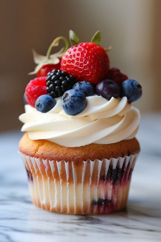 muffins with cream