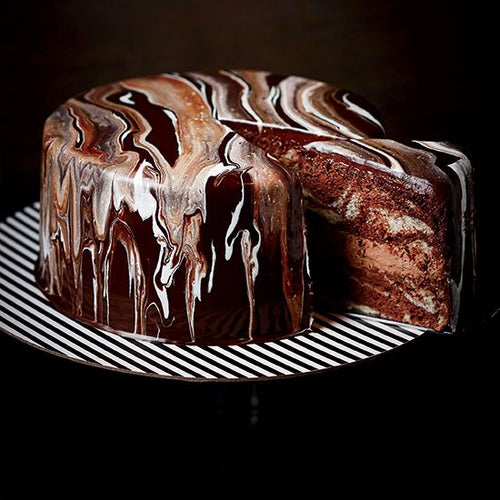 Nutella Vanilla Marble Cake
